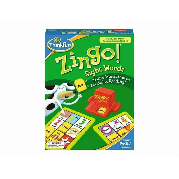 Thinkfun Zingo! Sight Words Game