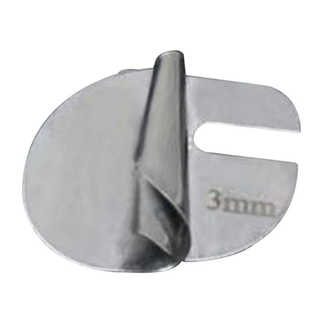 jifeng Sewing Rolled Hemmer Foot Durable Replacement Sturdy Rolled Hem Presser Foot 3mm