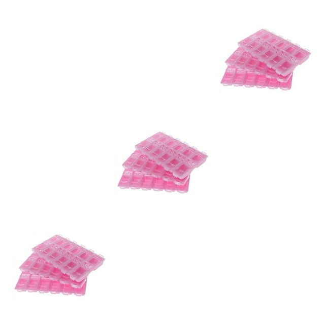 Sonducket 3Pc 12 Grids Plastic Organizer Container Box Storage for Jewelry Beads Type1 NO1