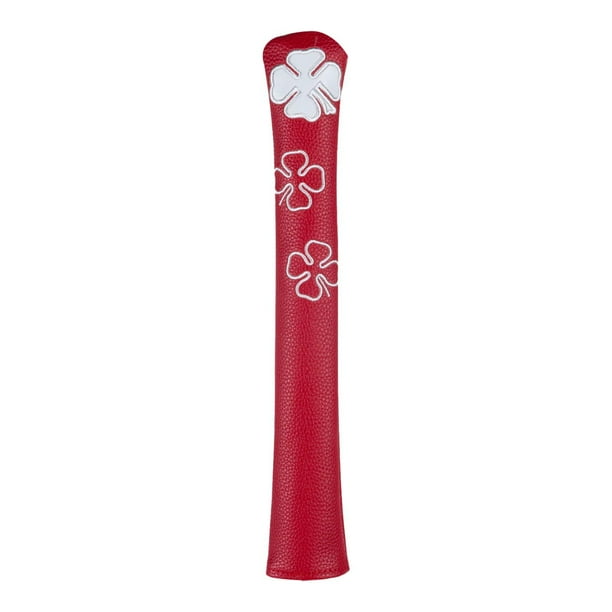 Alineación de golf Stick Cover cubierto de cabezal para equipos de golfistas de entrenador de swing Rojo