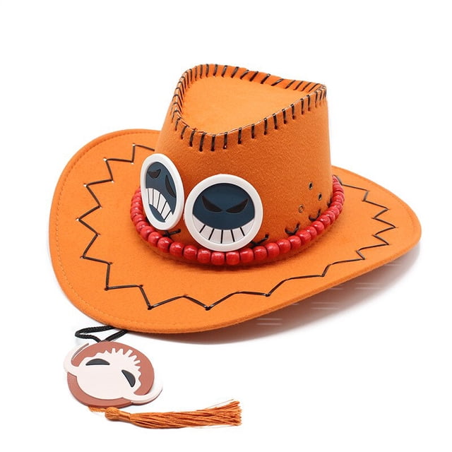 Disfraz de Cosplay de Anime Portgas D * Ace BANYUO Sombrero Plano Unisex