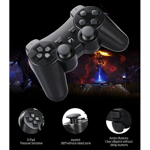 XYCCA Wireless Controller Compatible with PS3 Controller