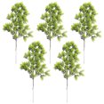 thumbnail image 1 of 5pcs Feuilles de Pin Simulées Branches de Pin Micro-Paysage Feuilles de Pin Décor de Table de Sable, 1 of 8