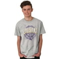 thumbnail image 5 of Louisiana LA Student Campus Pride Men's Graphic T Shirt Tees Brisco Brands S, 5 of 6