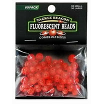 Rod-N-Bobbs Fluorescent Fishing Beads 60-Pack – Bright Orange