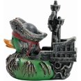 thumbnail image 3 of Punk Resin Pirate Ship Duck Statue Small Crafts Collectible Figurines Cartoon Duck Decorative Ornaments for Desktop Home Office Gifts (C), 3 of 5