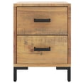thumbnail image 3 of vidaXL Bedside Cabinet Brown 36x30x45 cm Solid Pinewood, 3 of 5