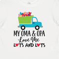 thumbnail image 4 of Inktastic My Oma and Opa Love Me Grandson Truck Boys Baby T-Shirt, 4 of 5