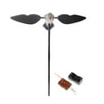 thumbnail image 2 of Dove Decoy Fake Bird Hunting Black Realistic Hunting Decoy Creative Garden, 2 of 8
