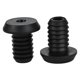 thumbnail image 2 of Tapones de plástico para manillar de bicicleta, accesorios de ciclismo seguros, tapas negras para extremos de manillar de bicicleta, 2 of 8