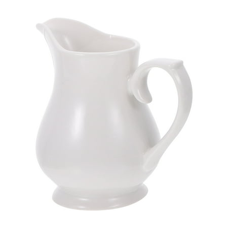 

NUOLUX 1Pc Ceramic Milk Pitcher Practical Milk Jug Milk Dispenser Home Milk Cup