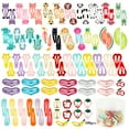 thumbnail image 2 of Peaoy 100PCS Hair Clips for Toddler Girls No Slip Metal Snap Hair Clips Barrettes Hair accessories, 2 of 8