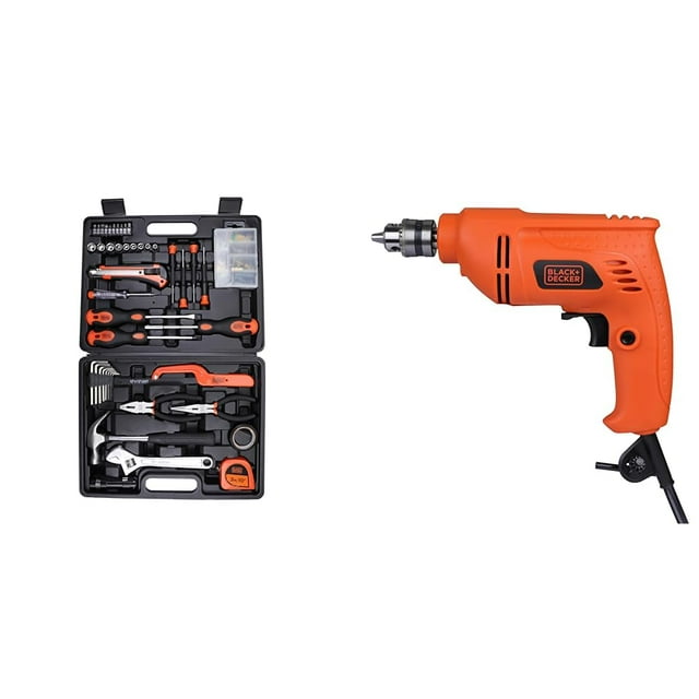 Bmt126c Hand Tool Kit For Home & Diy Use -126-Piece | Includes Screwdriver, Wrench, A Compact, Lightweight & Perfect Hand Tool Kit | For Household Diy Tasks & Precision Screwdriver Tool