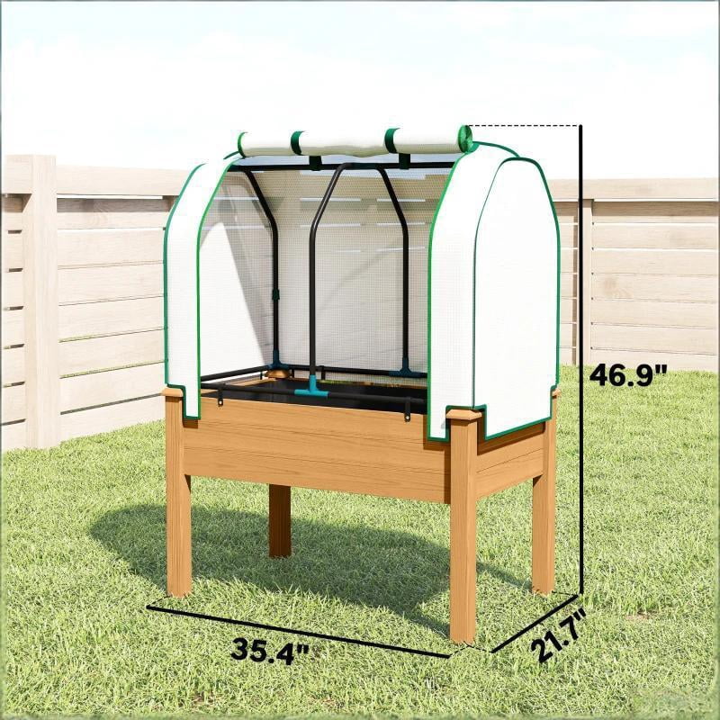 Outdoor Planter Box Raised Garden Bed