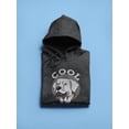 thumbnail image 3 of Cool Dog, Man! Hoodie Men -Image by Shutterstock, Male x-Large, 3 of 4
