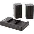 thumbnail image 2 of Smith-Victor 2x NP-F750 7.4V 4400 mAh Lithium-Ion Battery and Dual Charger, 2 of 3