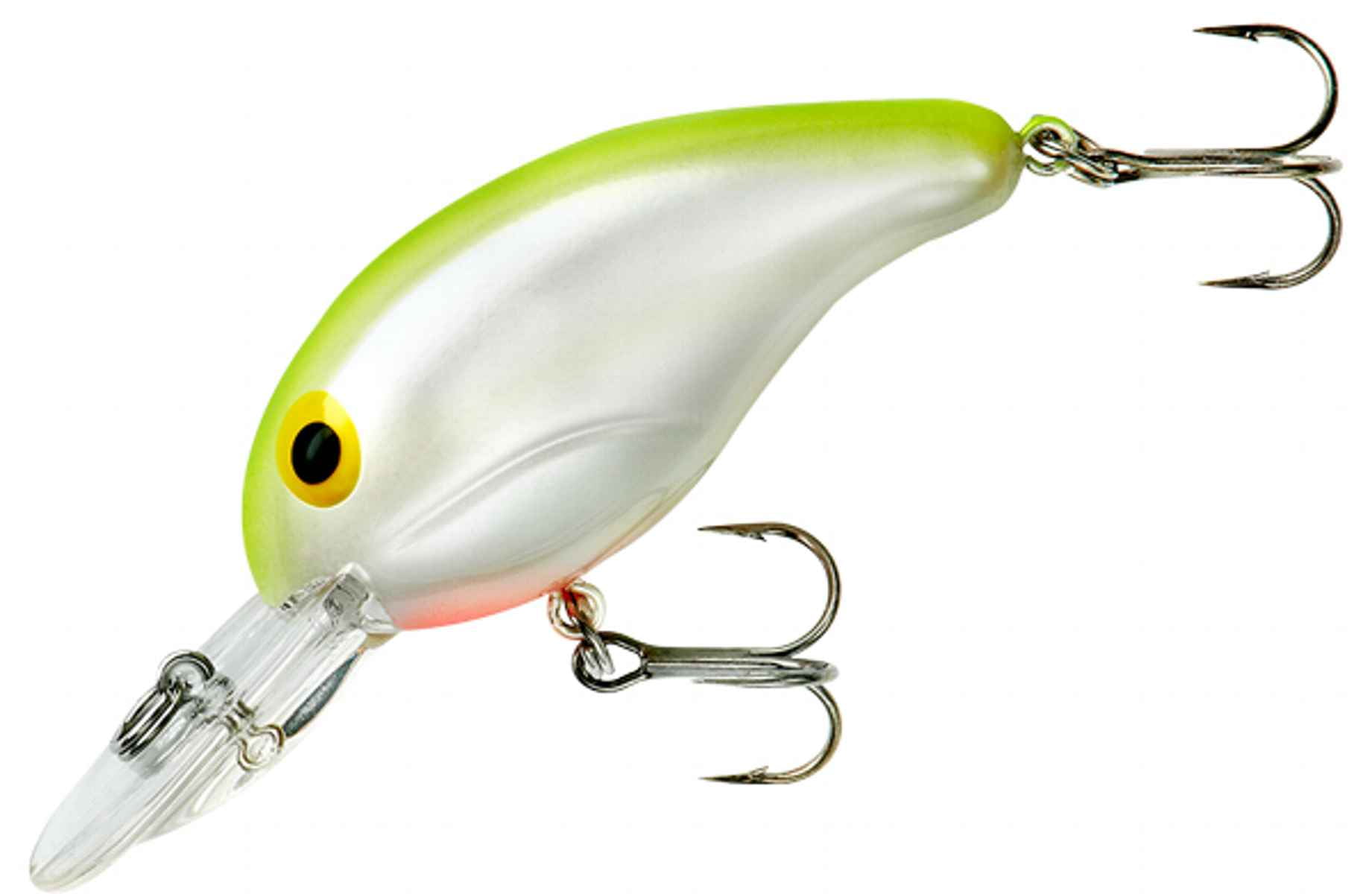 Bandit Lures Bandit Dr 1/4 2 Pearl/Chart Back BDT215