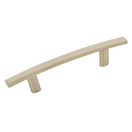 Cyprus 3 in (76 mm) Center-to-Center Satin Nickel Cabinet Pull - 10 Pack