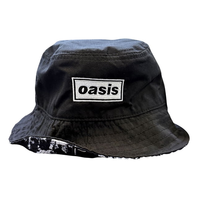 Oasis Chapeau Bob Réversible Definitive Maybe Logo
