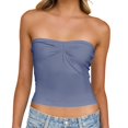thumbnail image 1 of HNMKIU Cropped Tank Tops For Women Spring And Summer And Spicy Wind Knitted Versatile Base Layer Racerback Top, 1 of 4