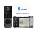 thumbnail image 2 of Door Lock, Tuya Finrprint Lock Outdoor Waterproof TTLock App Rfid Card Digital Password Keyless Electronic Smart Door Lock ,Easy to Install, 2 of 8