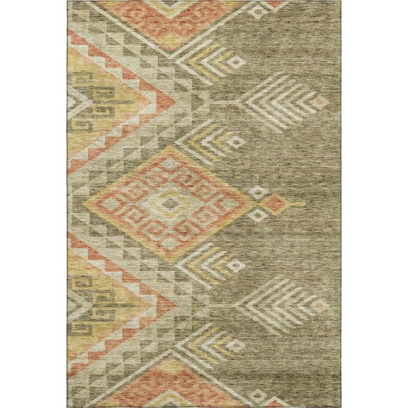 Dalyn Rugs Premium Machine Washable Mayfield AMF1091 Green 3' x 5' Rug