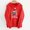 Red, variant on Brondbend Christmas Womans Hoodie Pull over Hoodie for Womens Long Sleeved Pocket Drawstring Pullover Print Comfortable Plus Size Tops Ladies Gym Running Fall Winter Clothes Red