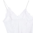 thumbnail image 3 of VISgogo Lencería de peluche para mujer, Body de una pieza Babydoll, Ropa de dormir con escote en V profundo y elástico hueco de encaje, Ropa de dormir sexy con tirantes VISgogo  moda, 3 of 5