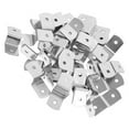 thumbnail image 4 of EeaseCA 50pcs Picture Frame Clips Table Tops Fasteners Z Clips Canvas Offset Clips for Table Tops, 4 of 9