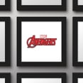 thumbnail image 2 of Gallery Pops Marvel Comics Avengers - Logo Wall Art, Black Framed Version, 12" x 12", 2 of 5