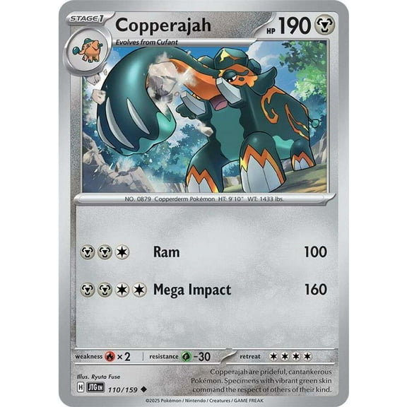 Pokemon Journey Together Uncommon Copperajah #110