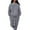 Grey, variant on Track Suits for Women Set Plain Crewneck Sweatshirt and Jogger Sweatpants 2 Piece Matching Sweatsuit Lounge Set