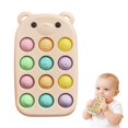 thumbnail image 1 of Juguete mordedera VISEWI para bebé con forma de celular, silicona grado alimenticio, 3-18 meses, 1 of 7