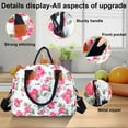 thumbnail image 2 of Insulated Lunch Bags for Women Men with Adjustable Shoulder Strap,AILKIN Large Lunch Box Tote Leakproof Cooler Reusable Thermal Lunch Bags for Women,Adults,School,Work,Office,Picnic, 2 of 8