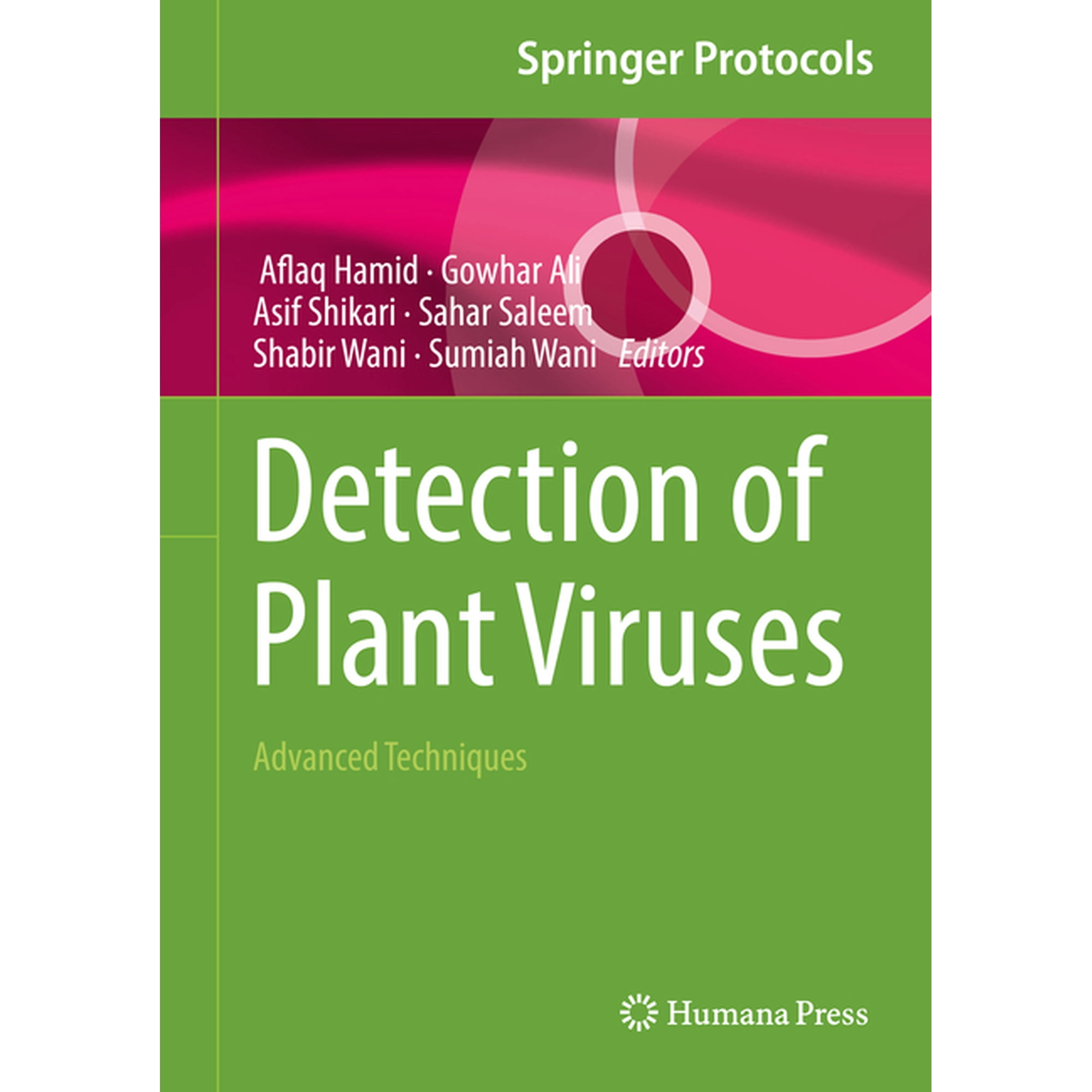 Springer Protocols Handbooks Detection of Plant Viruses: Advanced Techniques (Hardcover)