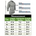 thumbnail image 3 of Men's Outdoor Running Hoodie Shirt, Sun Protection Hoodie Long Sleeve Performance  Loose-Fit Water T-Shirt for Running, Fishing, Hiking, 3 of 8