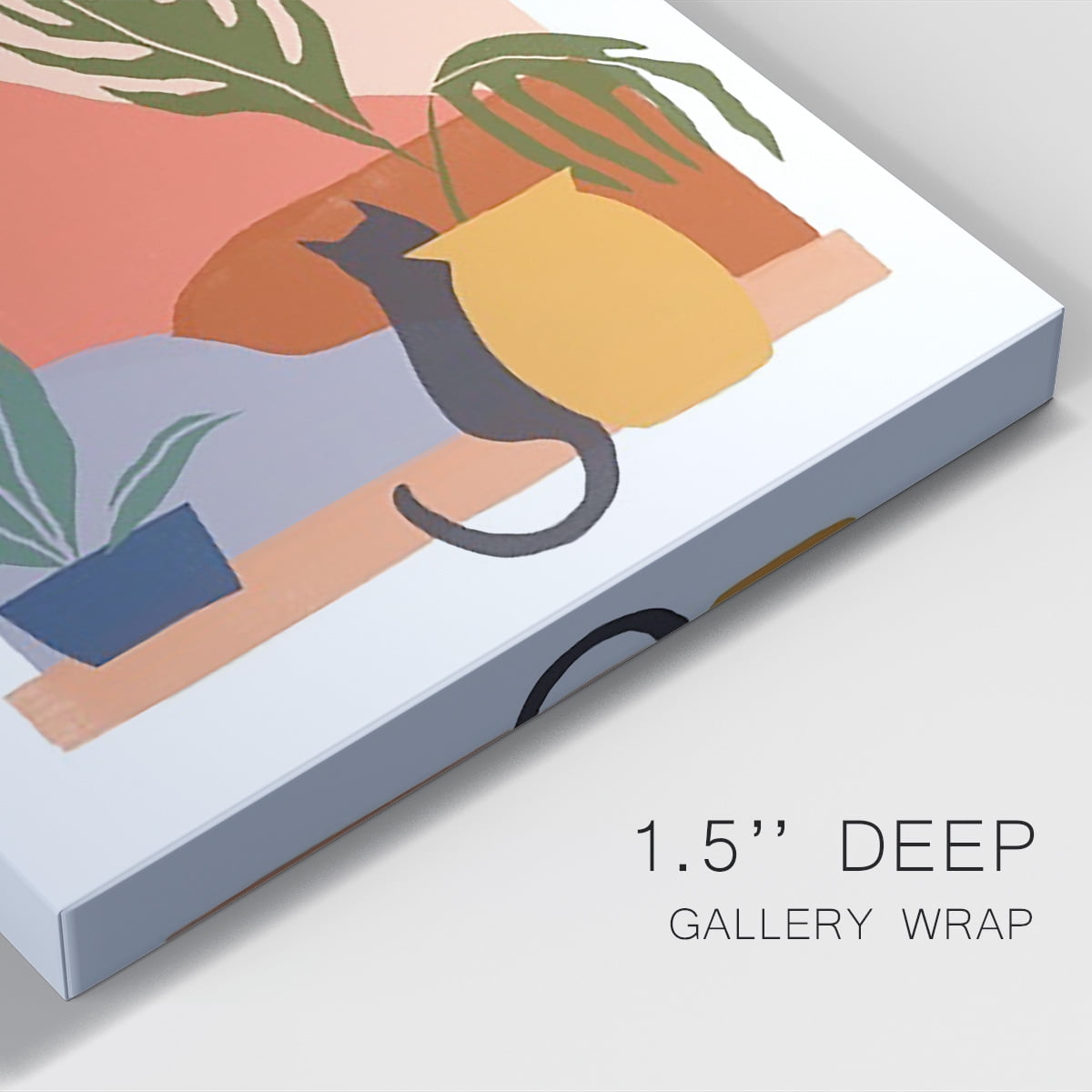 Paper Scene I Premium Gallery Wrapped Canvas - Ready to Hang