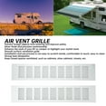 thumbnail image 4 of Aluminium Alloy Rectangular Ventilation Grille Plate for Cabinet Shoe Closet Vent, Ventilation Cover for RVs Campervans, 4 of 7
