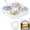 White, variant on Uioepy Fire Sale The Large Ice Hockey Mold Is A Creative 4-Compartment Round Ice Cube Ice Box With A Lid And A White Silicone Ice Cube Ice Ball Maker Mold Round Sphere Ice Cube Tray Silicone Bottom Wi
