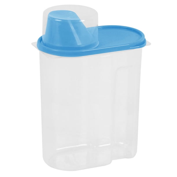 Billuyoard Dispensador de almacenamiento de alimentos de 1,9 l/2,5 l con tapa, caja contenedora de frijoles, cereales y arroz para cocina Type5 NO5 Billuyoard HA002828-05