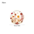 thumbnail image 3 of Gqtwoy 20Pcs Thanksgiving Paper Plates, Disposable Tableware, Festive Pumpkin and Maple Leaves Patterns, Perfect for Fall Harvest Party Celebrations, Eco-Friendly and Convenient for Gatherings, 3 of 6