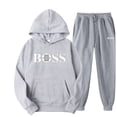 thumbnail image 3 of Conjunto de ropa deportiva para hombre y mujer, sudadera con capucha y pantalones con cordón, ropa deportiva de otoño, 2 piezas, 3 of 5
