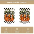 thumbnail image 6 of Fall Monogram Letter B Garden Flag Polka Dot Pumpkin 12x18 Inch Double Sided Outside, Small Burlap Family Last Name Initial Yard Decoration, 6 of 6