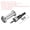 Silver, variant on Uxcell Door Viewer Peephole Copper Privacy Door Viewer with Privacy Cover Fits Door with Drill Bit for Security White 5/8",1-3/8"