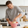 thumbnail image 4 of Versatile Kitchen Mixing Bowl for Cooking Baking Prep Whisking Stirring and All Purpose Food Preparation, 4 of 7