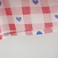 thumbnail image 4 of SDJMa Baby Girls Dress Infant Checkered Love Printed Bowknot Dresses With Hat Toddler Sleeveless Sundress, 4 of 9