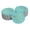 Aqua Blue, variant on Inkdotpot 100 Pack Thank You Baby/ Bridal Shower Favor Paper Tags Craft Real Gold Foil Hang Tags