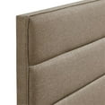 thumbnail image 6 of Serta Palisades King Upholstered Headboard in Brown, 6 of 10