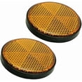 thumbnail image 2 of HUGFEGWE 2Pcs Circular Reflector Universal Car Trucks Motorcycle ATV Bikes Bicycle Reflector Safety Reflector Motorcycles Accessories CJB91-84073, 2 of 8