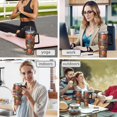 thumbnail image 7 of OBREWU Pioneer Flower Tumbler with Handle and Lid,40oz Pioneer Flower Double Wall Vacuum Insulated Tumbler,Pioneer Flower Cups Gift for Women and Men, 7 of 7